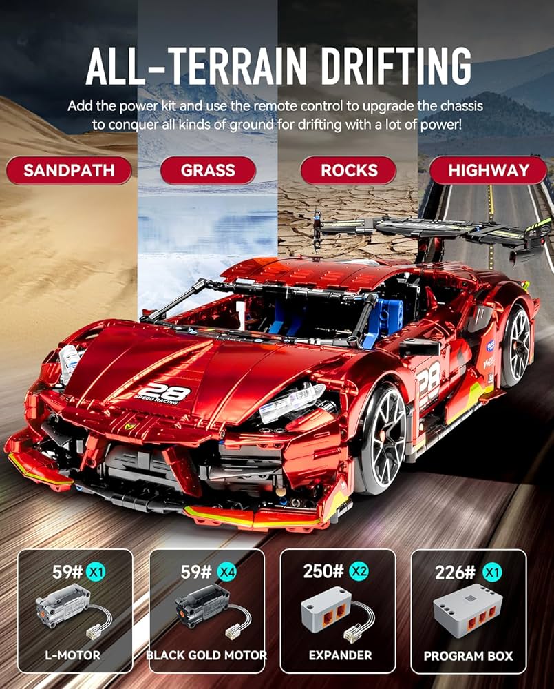 Amazon.co.jp: スーパースポーツカービルディングキット 1:10